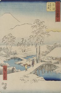Mt. Fuji and Mr. Ashigara from Numazu from the Series Vertical Tokaido